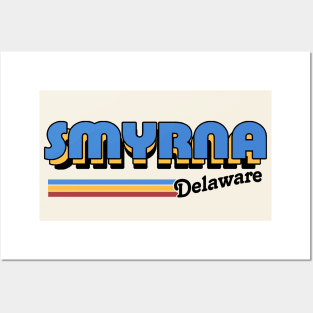 Smyrna, Delaware / / Retro Styled Design Posters and Art